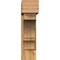 Ekena Millwork Balboa Block Rough Sawn Bracket w/ Offset Brace, Western Red Cedar, 8"W x 30"D x 30"H BKT0806X30X30BOA05RWR - alternate 2